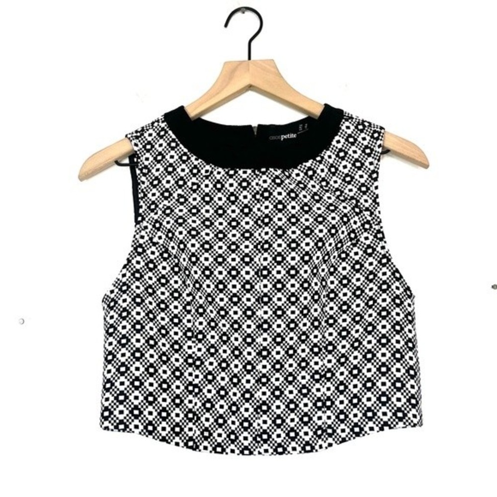 ASOS Petite Cropped Shell Tank Top